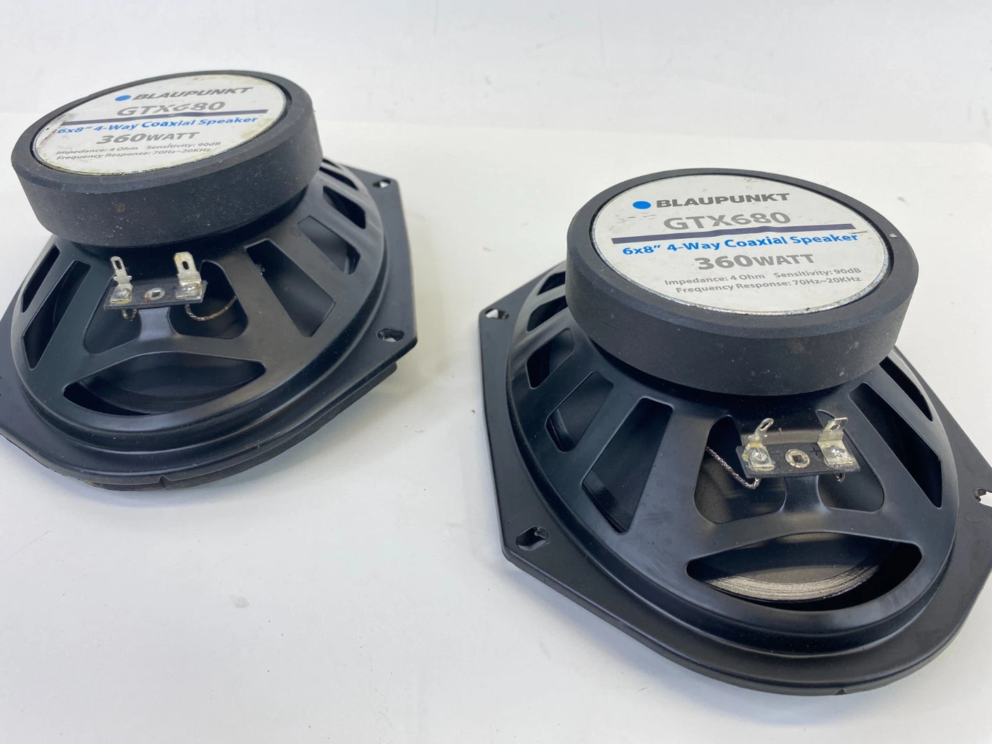 BUICK ENCLAVE BLAUPUNKT GTX680 8 INCH 4-WAY COAXIAL SPEAKER PAIR SET