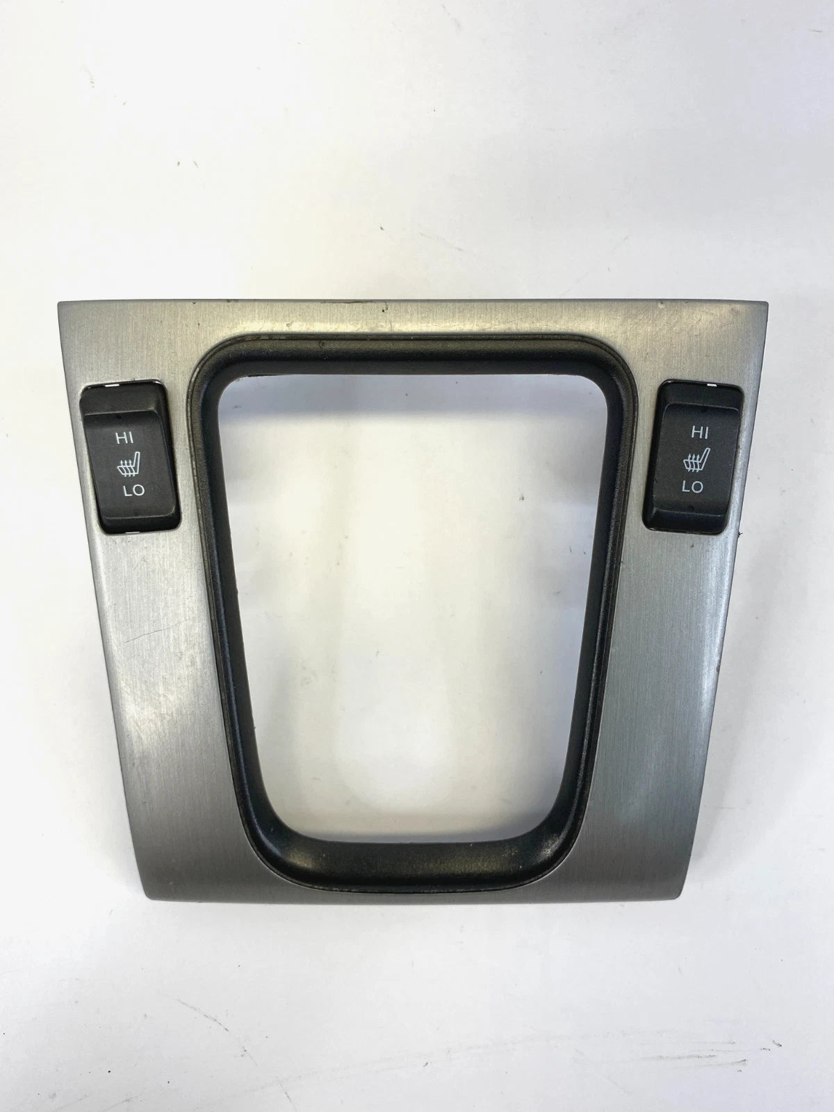 2003-2007 HONDA ACCORD CONSOLE SHIFTER TRIM BEZEL W/ HEATED SEAT SWITCHES OEM
