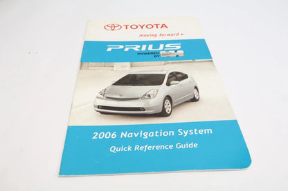 2006 TOYOTA PRIUS OWNERS MANUAL NAVIGATION SYSTEM MAINTENANCE GUIDE SET W/ CASE