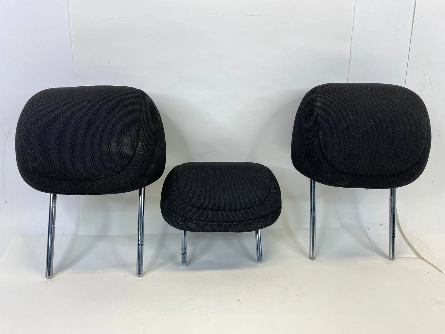 2013-2016 DODGE DART REAR SEAT HEADREST HEAD REST SET OF 3