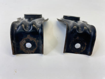2007-2009 HONDA FIT UPPER RADIATOR MOUNT SUPPORT BRACKET PAIR SET OEM