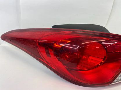 2011-2013 HYUNDAI ELANTRA SEDAN REAR LEFT SIDE OUTER TAILLIGHT LAMP 92401-3Y OEM