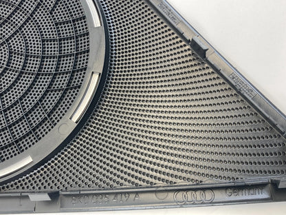 2013-2016 AUDI A4 FRONT LEFT SIDE DOOR PANEL SPEAKER COVER GRILLE 8K0-035-419-A