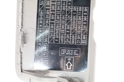 2010-2014 HONDA INSIGHT DRIVER LOWER DASH FUSE BOX COVER LID TRIM OEM 77311-TM8