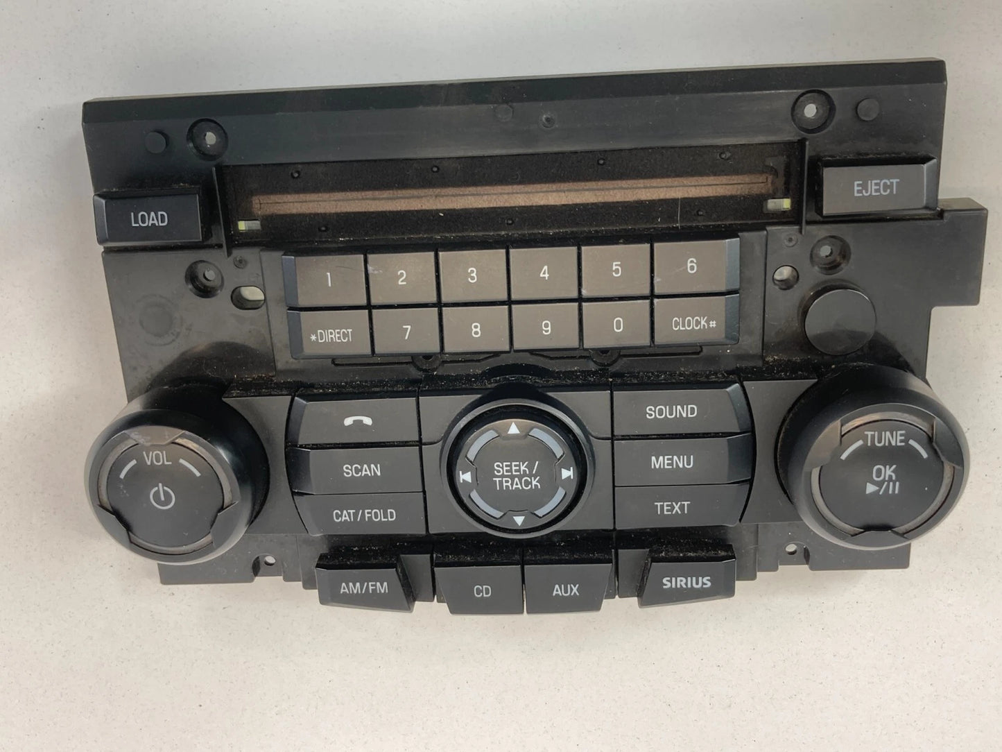 2009 2010 2011 Ford Focus AM FM Radio Control Panel Face Plate 9S4T-18A802-AB