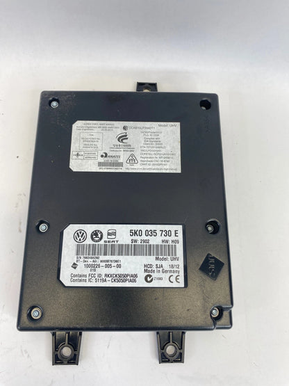 2013-2017 VOLKSWAGEN CC BLUETOOTH CONTROL MODULE LOWER OEM FACTORY 5K0-035-730-E