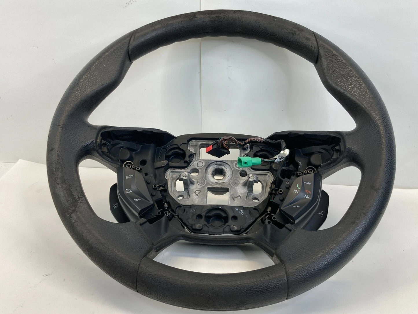 2013 2014 Ford Escape Steering Wheel w/ Phone Audio & Cruise Control Switch OEM