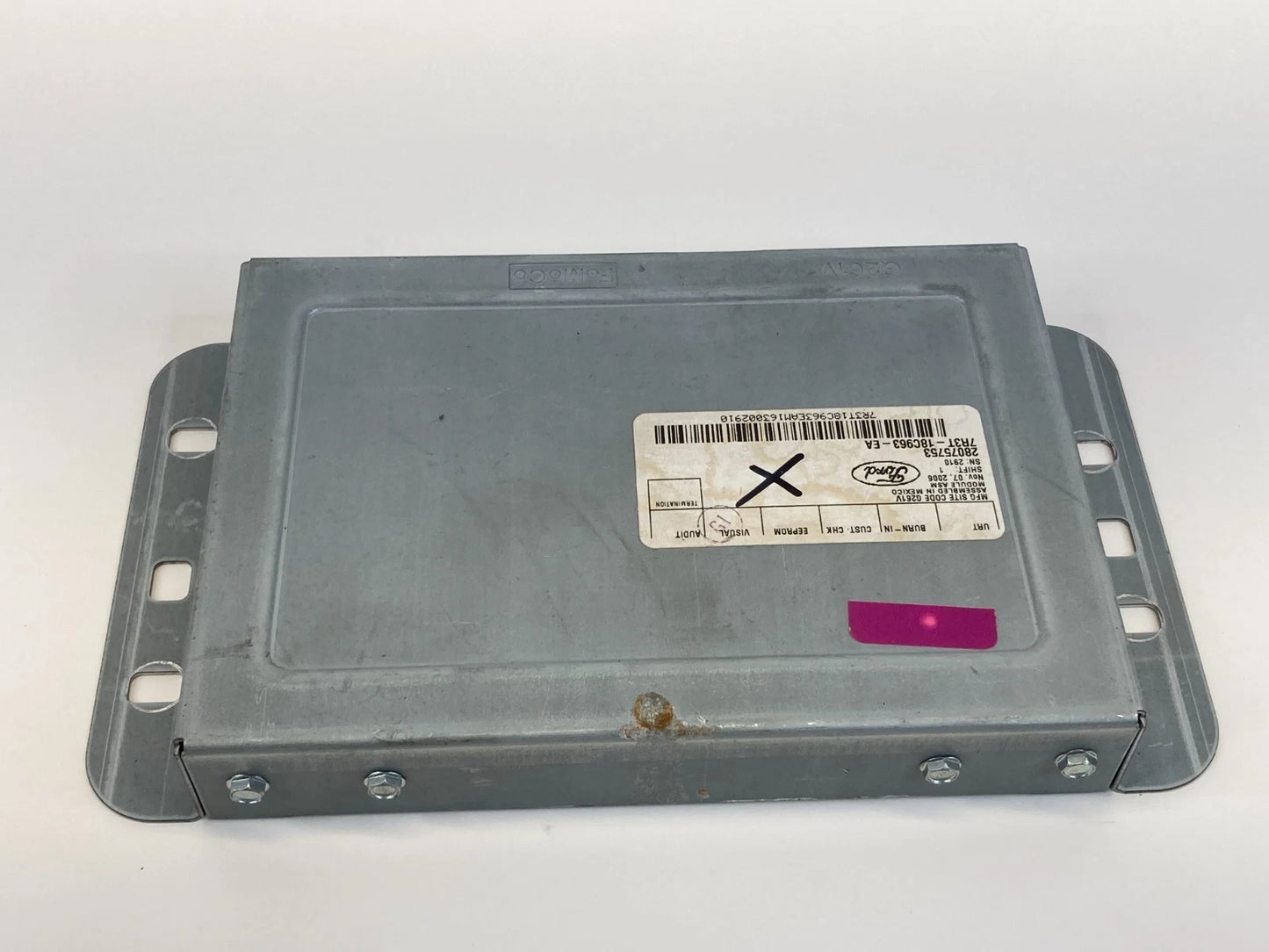 06 07 FORD EXPEDITION EXPLORER SIRIUS SATELLITE COMPUTER MODULE 7R3Z-18C963-EA