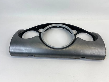 02-04 MINI COOPER HATCHBACK SPEEDOMETER CLUSTER DASH BEZEL TRIM COVER 391100133B