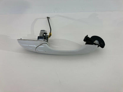 11-14 CHRYSLER 200 SEDAN REAR LEFT BACK EXTERIOR OUTER DOOR HANDLE WHITE RR LH