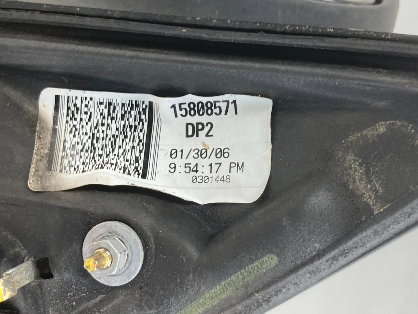 2006-2009 CHEVROLET TRAILBLAZER LEFT DRIVER SIDE VIEW DOOR MIRROR 15808571 OEM