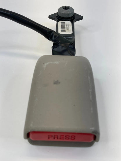 2012 FORD FUSION SE FRONT RIGHT PASSENGER SEAT BELT BUCKLE GRAY MANUAL ONLY OEM