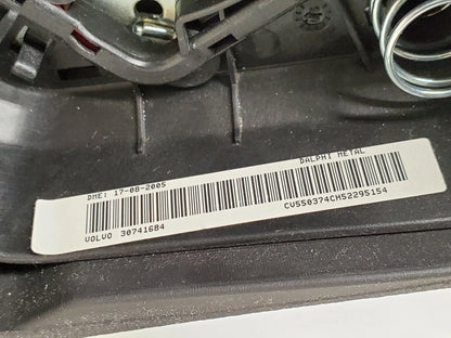 04-09 VOLVO S60 SEDAN STEERING WHEEL W/ CRUISE CONTROL LEATHER BLACK 30741684