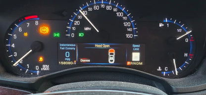2014 CADILLAC ATS 2.0T A/T INSTRUMENT CLUSTER SPEEDOMETER 158.080 MILES 23153776