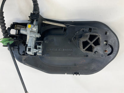 09 10 BMW 535i xDrive Rear Left Exterior Outside Door Handle 51.21-7-199-555 OEM