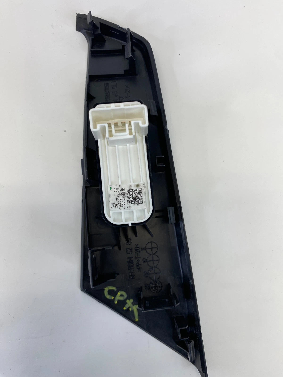 10-12 MAZDA 3 SEDAN REAR RIGHT PASSENGER SIDE POWER WINDOW SWITCH W/ BEZEL OEM