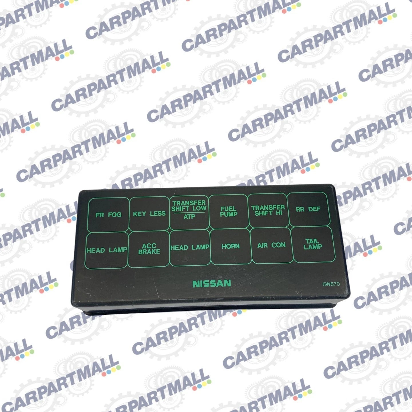 2002 NISSAN PATHFINDER 3.5L V6 FUSE BOX RELAY BOX COVER TRIM PANEL OEM