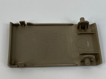 2003-2008 Toyota Corolla Back Deck Child Anchor Seat Cover Trim 7371702010A