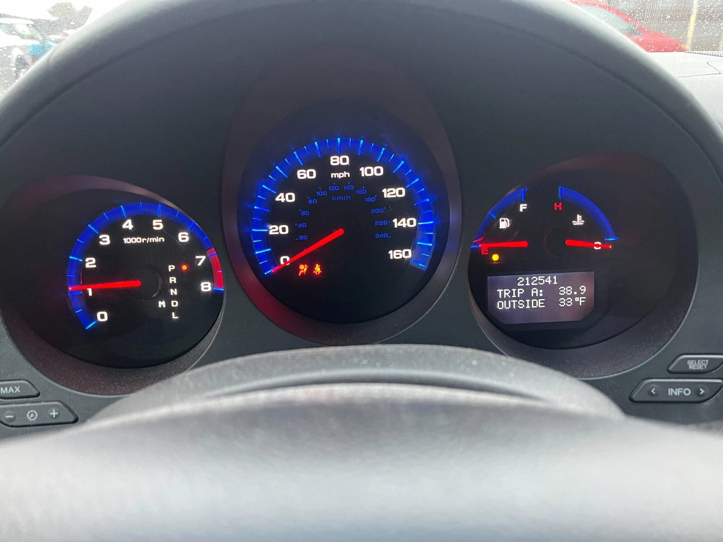 2005 ACURA TL 3.2L AT INSTRUMENT CLUSTER SPEEDOMETER 212K MILES 78100-SEP-A210