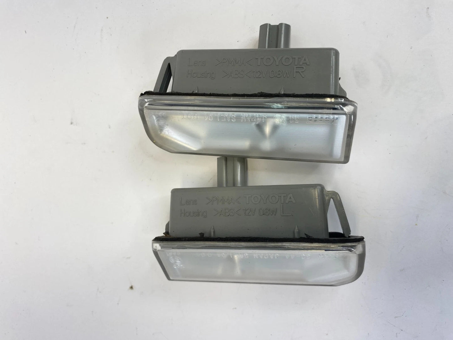 2006-2015 LEXUS IS250 IS350 REAR TRUNK LICENSE PLATE LIGHT LAMP PAIR SET OEM