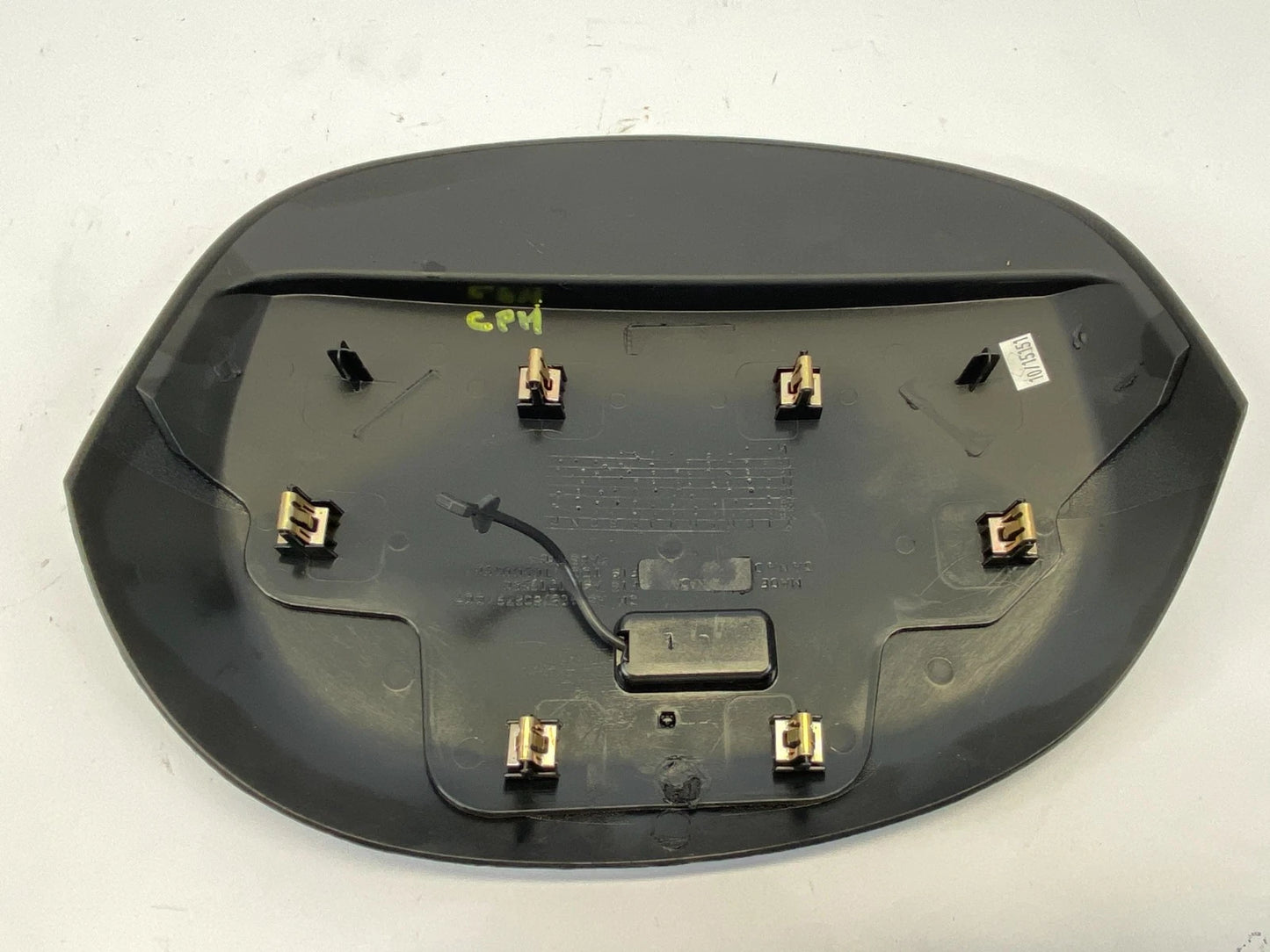 10-17 CHEVROLET EQUINOX DASH INSTRUMENT CLUSTER VISOR TRIM BEZEL OEM 25780279