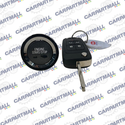 10-16 Buick LaCrosse Ignition Power Start Push Control Switch W Key 20911637 OEM