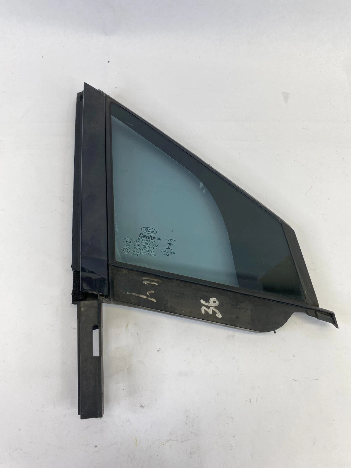 2013-2020 FORD FUSION FRONT RIGHT DOOR QUARTER WINDOW VENT GLASS OEM DS73-F21400