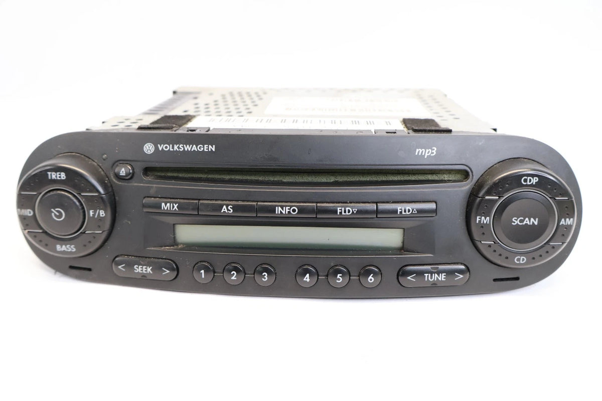 1998-2010 VW VOLKSWAGEN BEETLE RADIO MONSOON CD PLAYER RECEIVER 1C0035196CK OEM