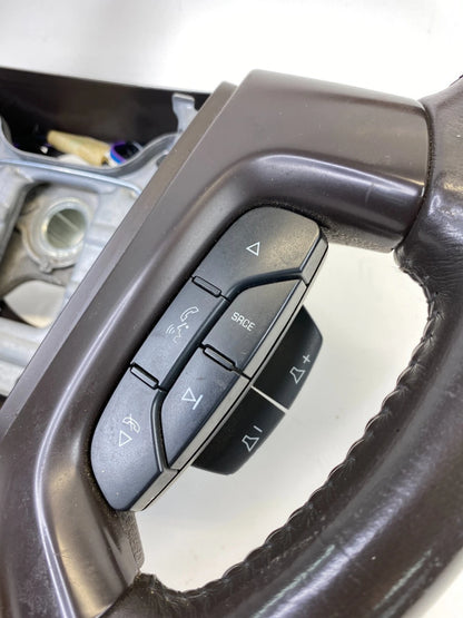 2009 2010 2011 2012 BUICK ENCLAVE STEERING WHEEL W/ WOODGRAIN ASSEMBLY OEM