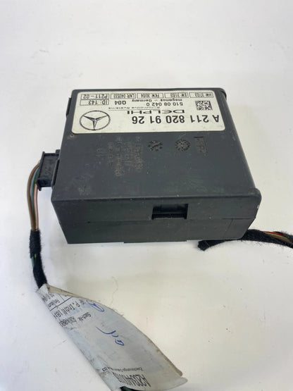 2001-2005 MERCEDES-BENZ C240 W203 ANTI-THEFT ALARM CONTROL MODULE 2118209126 OEM
