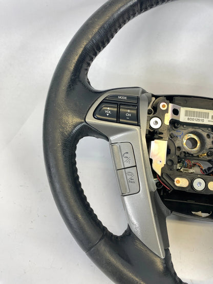 08-12 HONDA ACCORD STEERING WHEEL W/ CRUISE & AUDIO CONTROL SWITCHES LEATHER OEM