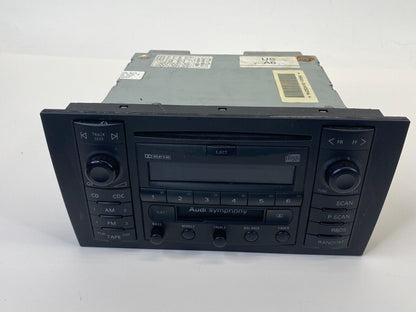 98-03 Audi A6 Quattro AM FM Radio Stereo CD Cassete Player Receiver 4B0-035-195