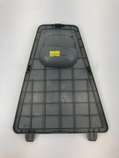 09 10 11 KIA BORREGO REAR SPARE TIRE JACK STORAGE ACCESS COVER DOOR LID TRIM OEM