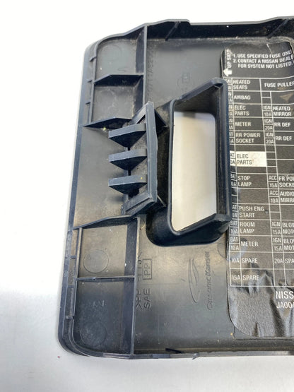 2007-2012 NISSAN ALTIMA INNER DASH FUSE RELAY BOX COVER TRIM LID 68964-JA000 OEM