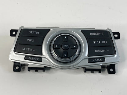 2009-2014 NISSAN MAXIMA INFO RADIO AUDIO SETTINGS DASH CONTROL 9N00B-210451 OEM