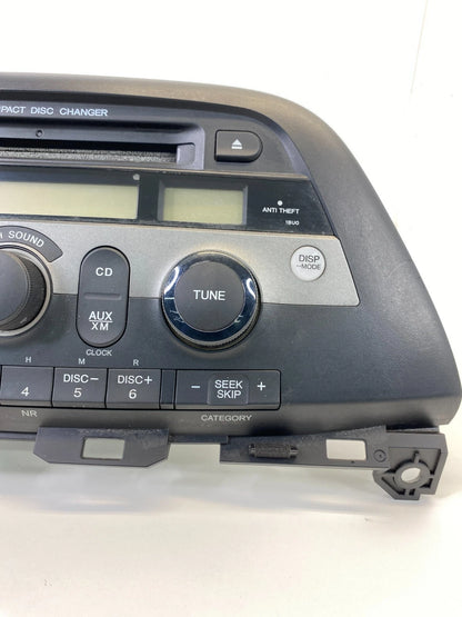 2005-2007 HONDA ODYSSEY EX RADIO XM CD PLAYER RECEIVER 6 DISC 39100-SHJ-A100