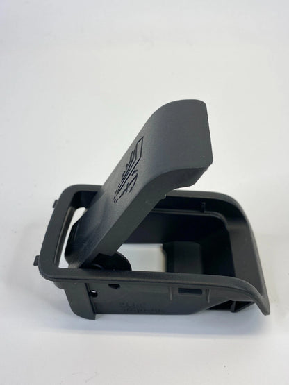 07 08 INFINITI G35 SEDAN REAR CHILD SEAT HOOK ANCHOR COVER TRIM 79980-JK000 OEM