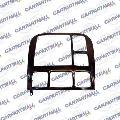 2000-2002 MERCEDES-BENZ S500 CENTER DASH RADIO AC CLIMATE CONTROL BEZEL TRIM OEM