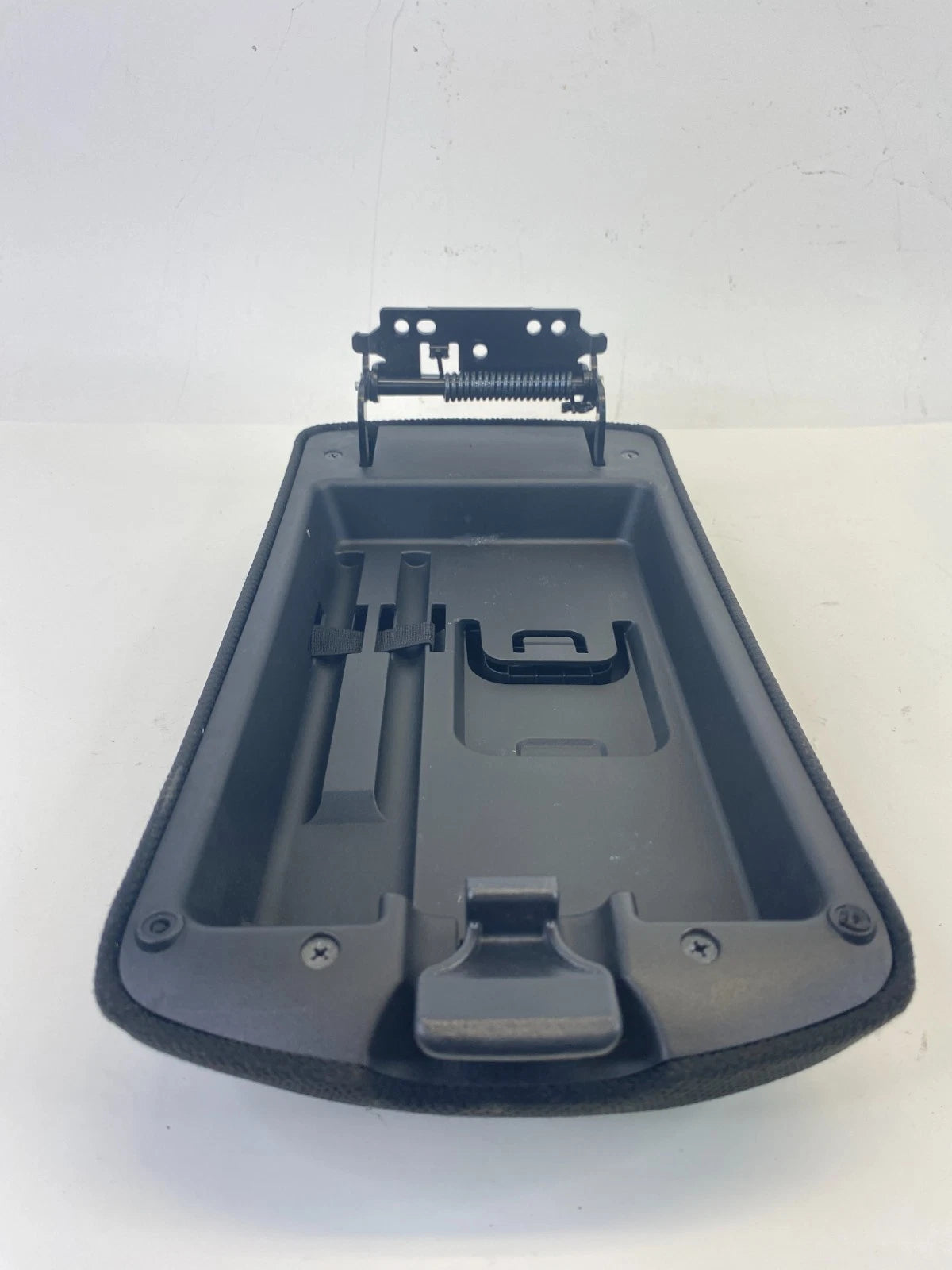 08-13 2008-2013 Nissan Rogue Front Center Console Armrest Lid Cover Gray OEM