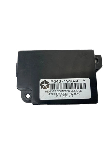 2008 08 CHRYSLER TOWN & COUNTRY REMOTE COMPASS CONTROL MODULE 04671918AF OEM