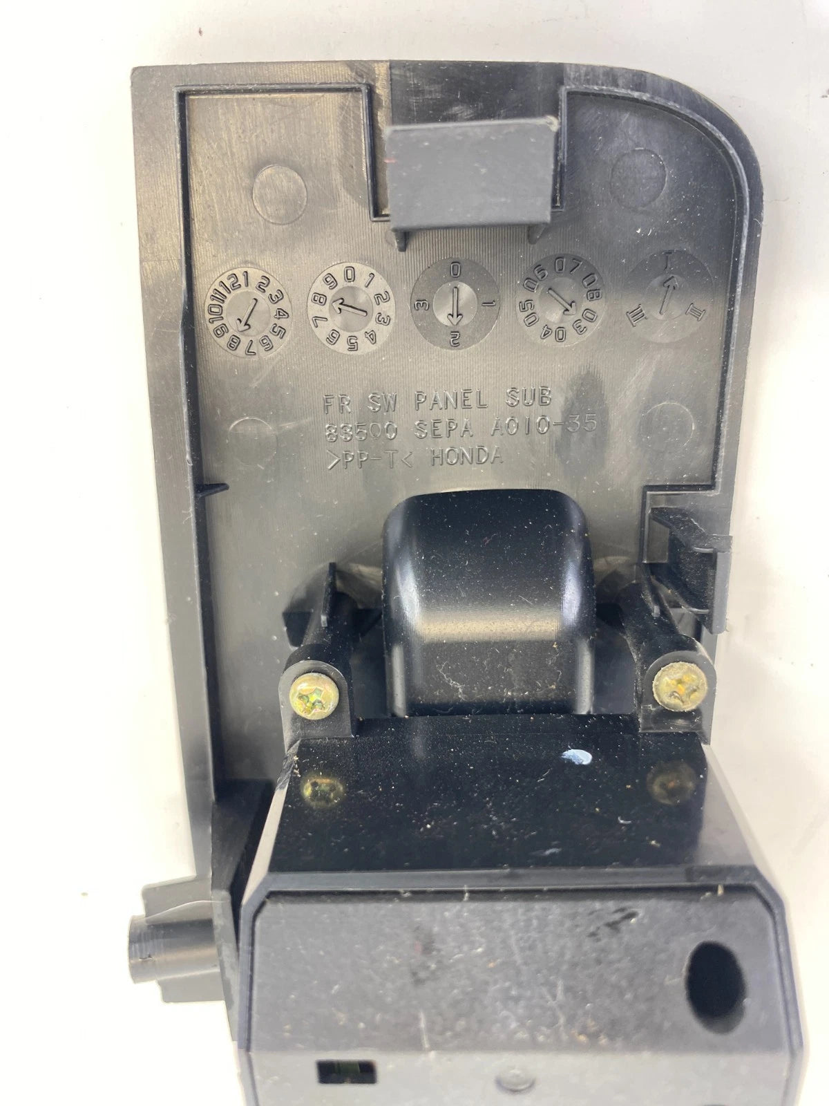 04-08 Acura TL Front Right Side Window Control Switch W Bezel 83500-SEPA-A010-35