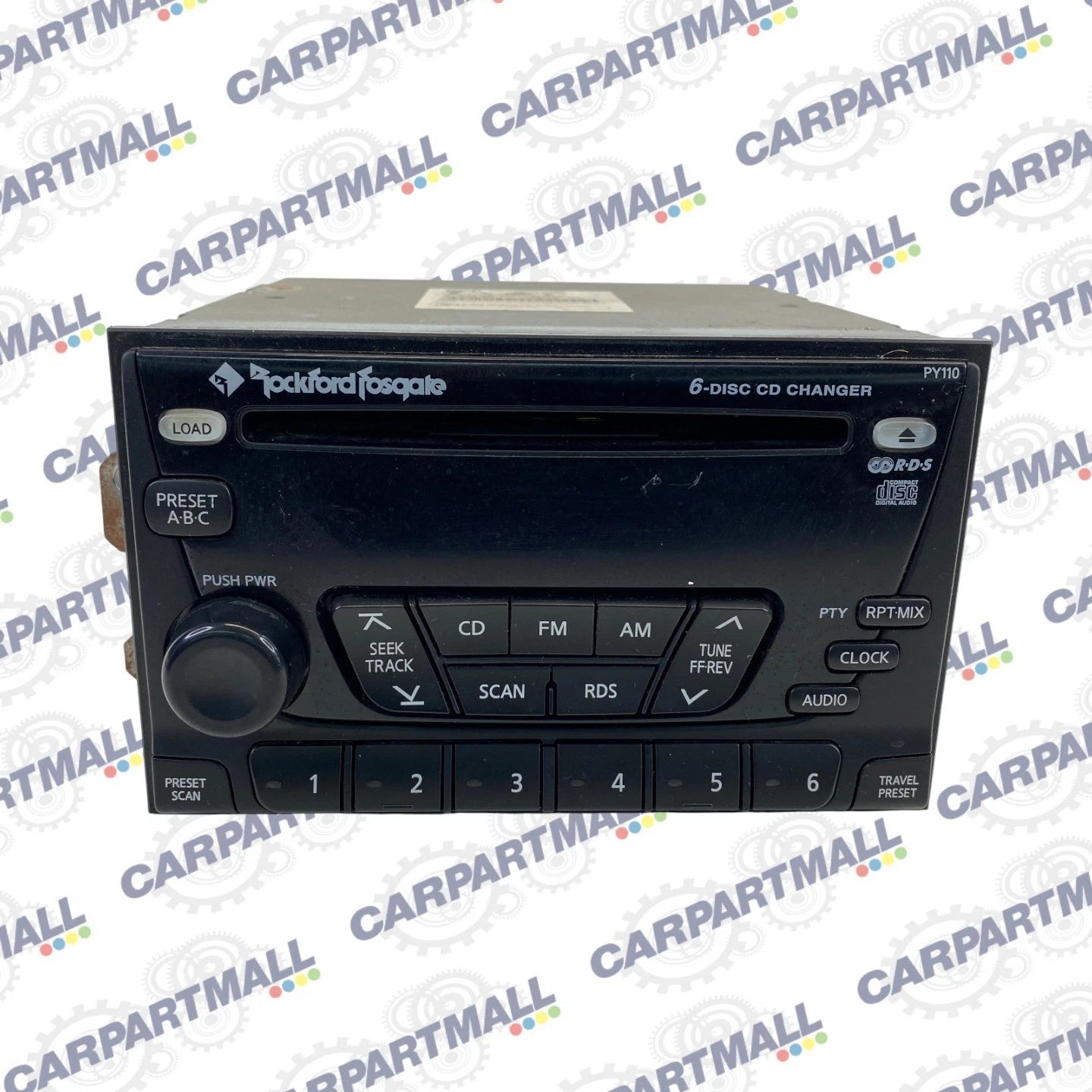 03 04 Nissan Xterra SE Radio Stereo 6 Disc CD Player Receiver 28185-7Z900 OEM