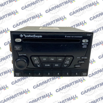 03 04 Nissan Xterra SE Radio Stereo 6 Disc CD Player Receiver 28185-7Z900 OEM