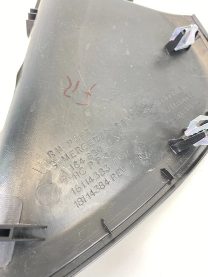 2006-2011 MERCEDES-BENZ ML 350 DASH RIGHT SIDE END CAP TRIM COVER A1646800439