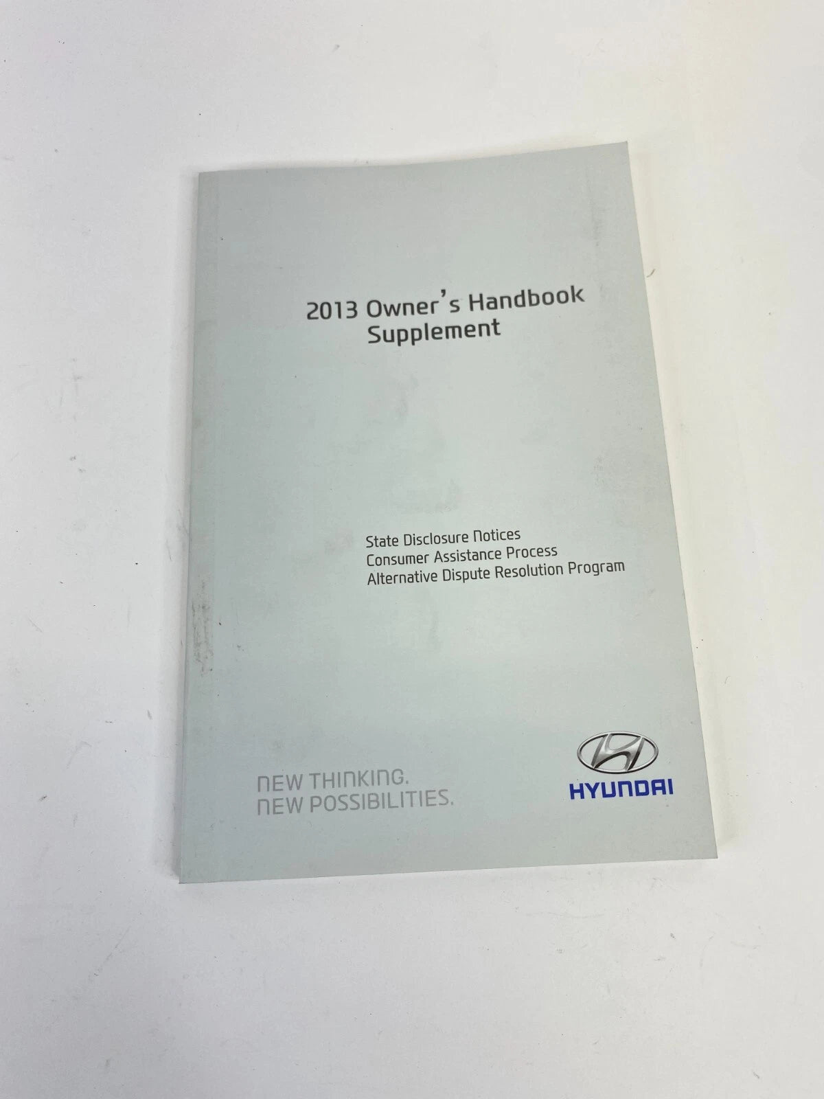 2013 HYUNDAI SANTA FE SPORT OWNER'S GUIDE MANUAL BOOK INFORMATION SET W/ CASE