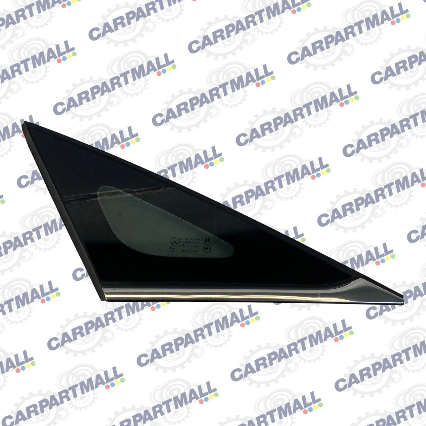 2011-2015 HYUNDAI SONATA REAR LEFT SIDE DOOR WINDOW QUARTER GLASS OEM