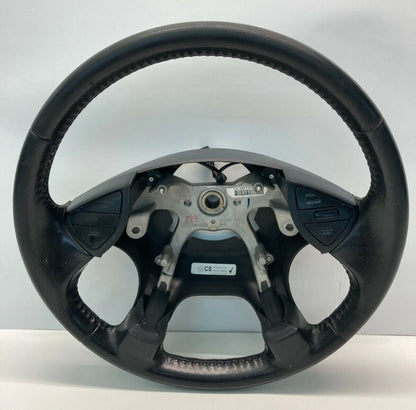 2004-2008 CHRYSLER PACIFICA STEERING WHEEL W/ CRUISE CONTROL LEATHER 0TV751DVAE
