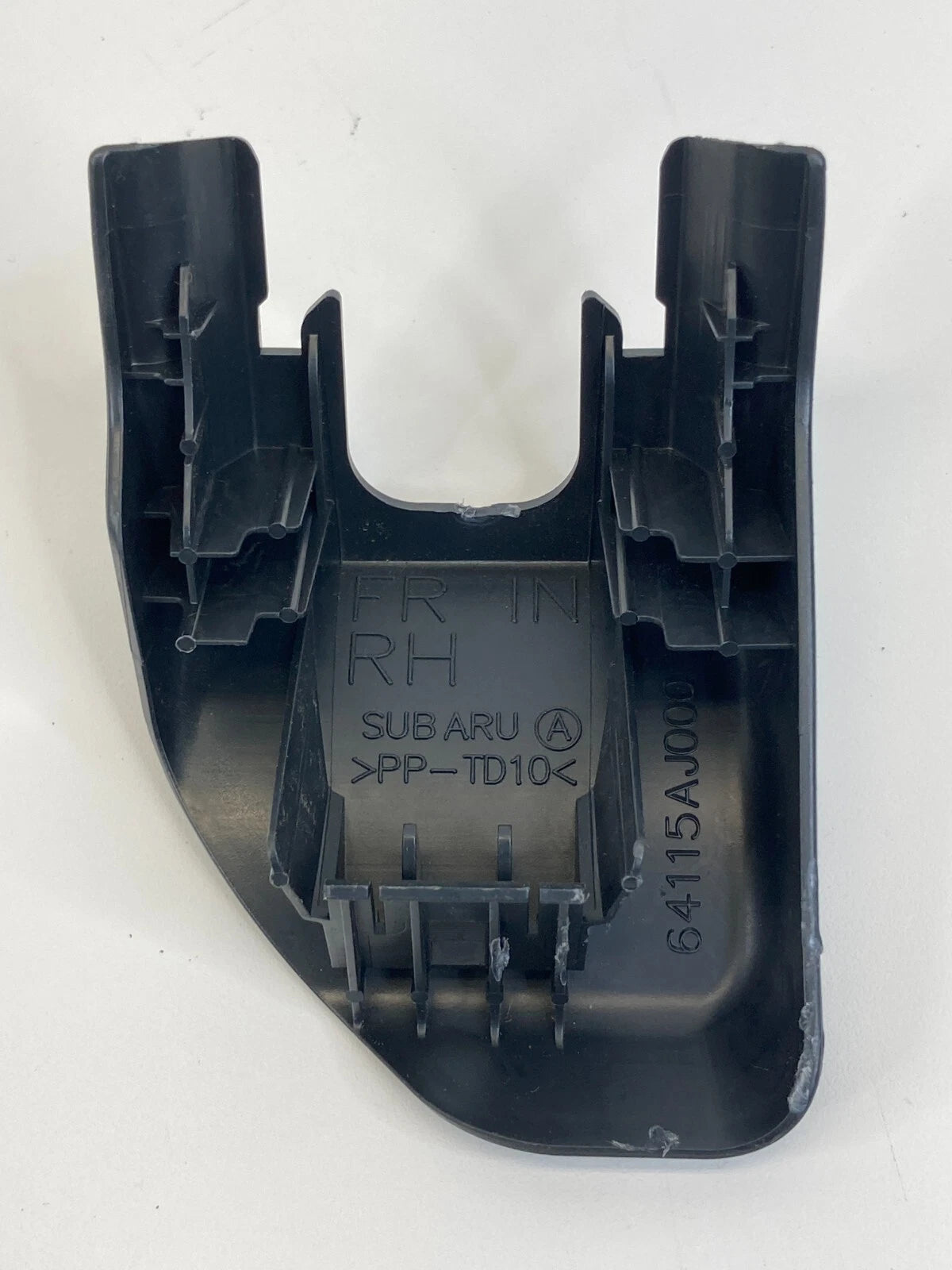 10-14 SUBARU LEGACY FRONT RIGHT SIDE SEAT INNER TRACK RAIL END COVER 64115AJ000