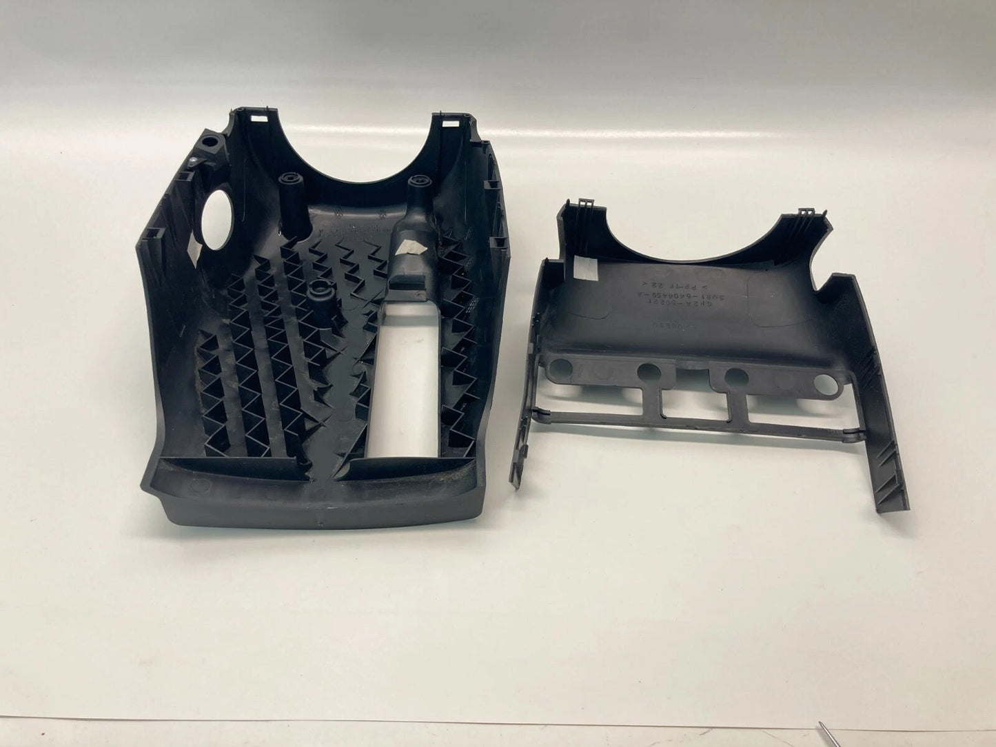 2003-2008 MAZDA 6 STEERING COLUMN COVER UPPER LOWER SHROUD BEZEL OEM GK2A60221