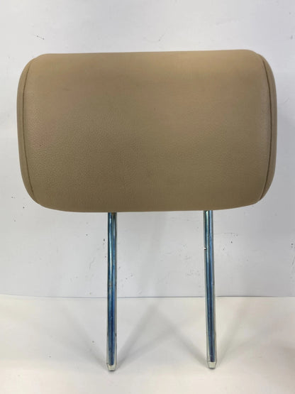 2008-2012 LAND ROVER LR2 REAR CENTER LH RH SIDE HEADREST HEAD SET OF 3 BEIGE OEM